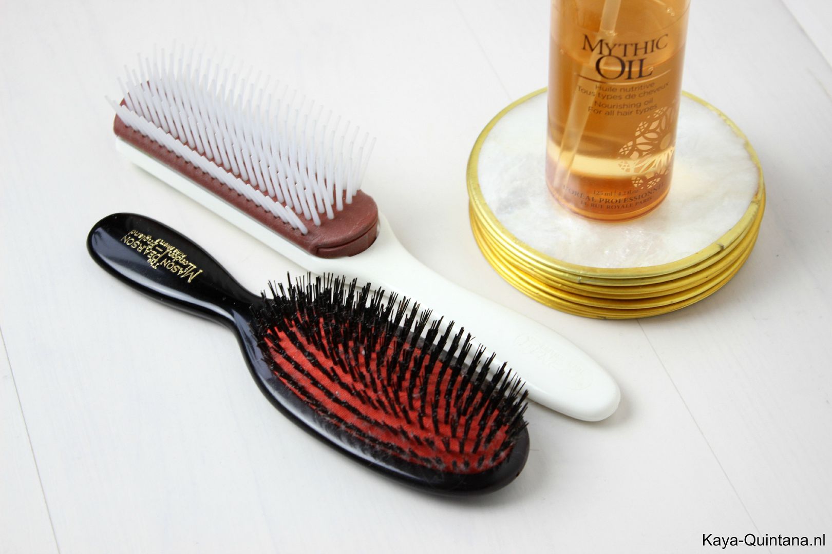 Haarborstels van Denman en Mason Pearson KayaQuintana